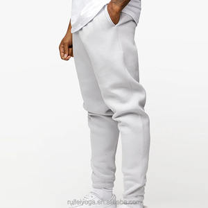 Survêtement et sweats à capuche d'hiver blancs de qualité supérieure personnalisés pour hommes 100% coton fermeture à la taille élastique couleur bloquée pour adultes - Product Image 5