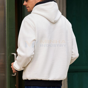 Sweats à capuche surdimensionnés de haute qualité, couleur personnalisée, coton mélangé, logo personnalisé, sweats à capuche surdimensionnés pour la vente en ligne - Product Image 3