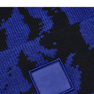 Gorras Jacquard Unisex ligeras de último diseño con logotipo personalizado impreso 100% lana tela común cálida de alta calidad - Product Image 4