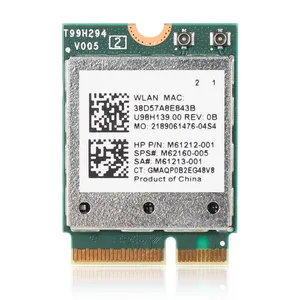 محول واي فاي EDUP QCNFA765 Qualcomm 5374Mbps PCIE بطاقة دعم واي فاي يدعم ويندوز 10 و ويندوز 11