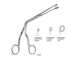 Fórceps de cirugía médica Magil de calidad superior al por mayor, instrumentos quirúrgicos básicos de acero inoxidable de tamaño adulto pediátrico - Product Image 2