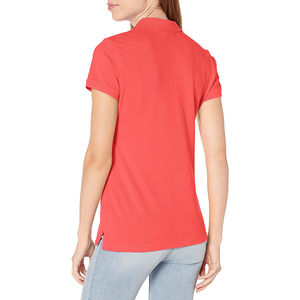 Polo de golf pour femme, protection UV UPF 50+, écologique, extensible dans 4 directions, séchage rapide, manches courtes, été, tennis, devant de la taille - Product Image 5