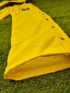 Pantalon de survêtement à boutons latéraux personnalisé Vente en gros Pantalon coupe-vent en nylon avec boutons latéraux personnalisés pour hommes Pantalon de pantalon en nylon - Product Image 4