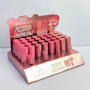 Rubor Líquido Warda Beauty, Larga Duración, Acabado Mate Natural, Resistente al Sudor y al Agua, 4 Tonos, Maquillaje para Mejillas - Product Image 2