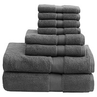 2022 100% Cotton Towel Includes Bath Towels, Hand Towels, Washcloths, for Bathroom or Shower