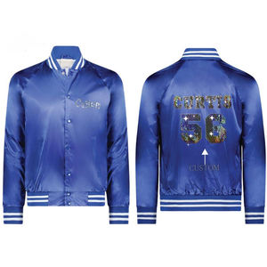 2025 veste universitaire pour hommes sur mesure de haute qualité meilleur matériau en satin avec lettrage Dragon Design pour le baseball pour l'hiver - Product Image 1