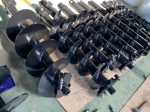 Trang trại máy kéo bộ phận Trái Đất khoan bit Hitch gắn thủy lực 3 điểm bài lỗ <span class=keywords><strong>Digger</strong></span> cho nông nghiệp máy xúc khoan - Product Image 2