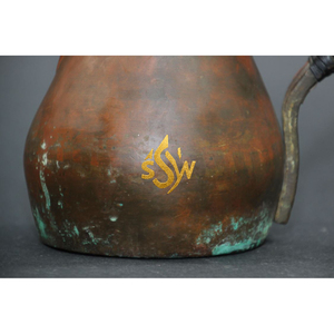 El último juego de té árabe de lujo, tetera de leche, cafetera hecha a mano con acabado antiguo de Dallah, disponible en tamaños personalizados para una sensación de lujo - Product Image 5