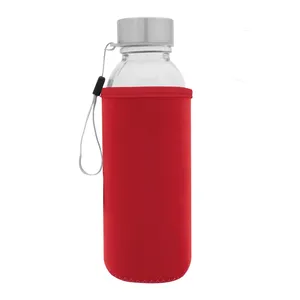 Bouteille d'eau en verre au <span class=keywords><strong>polonium</strong></span> personnalisée – Gadget de boisson haut de gamme - Product Image 3
