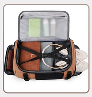 Sac à dos de voyage en polyester gris noir avec fermeture éclair, grande capacité, compartiment à chaussures imperméable, pour ordinateur portable 17 pouces, pour hommes et femmes, décontracté