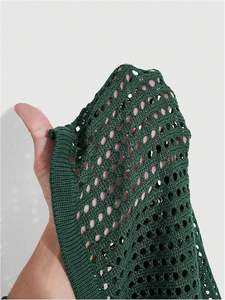 Camiseta de punto de estilo urbano para hombre, Camiseta con estampado de texto a la moda para hombre, Camiseta de punto ligera con estampado de letras, Camiseta de punto para hombre - Product Image 4