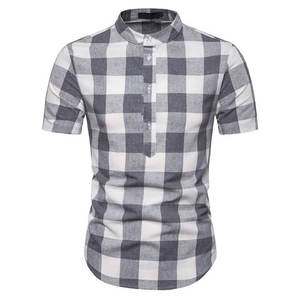 Polo escocés de golf ajustado al por mayor de tela de secado rápido que absorbe la humedad para verano - Product Image 4