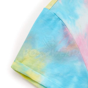 T-shirts et crop tops décontractés pour femmes, coupe ajustée, qualité supérieure, coton/polyester, respirant, écologique, tissu 220g - Product Image 4
