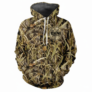 Sudadera con Capucha de Camuflaje para Hombre, Ropa de Caza para Exteriores, Invierno, Cómoda, Holgada, Impermeable, Cortavientos y Transpirable - Product Image 1