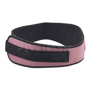 Ceinture de musculation ajustable en néoprène véritable sur mesure, ceinture de gym en néoprène personnalisée en stock - Product Image 6