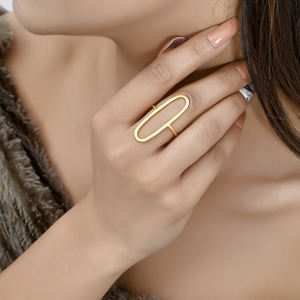 Gold Plated Minimalist Brass Dainty Feather <b>Rings</b> for Women Handmade <b>Thin</b> Feather <b>Ring</b> for Daily Wear Girls' Accessory - Product Image 4
