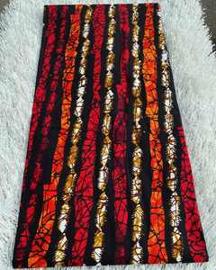 Tela de algodón suave con estampado de cera Africana Togo exclusiva para ropa y accesorios personalizados con ricos diseños tradicionales - Product Image 4