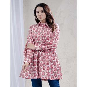 Top de Algodón Estampado Pink Butta, Transpirable y Cómodo, Camiseta sin Mangas para Mujer, Talla Única (Talla Pequeña), para Uso Diario, con Decoración de Botones - Product Image 5