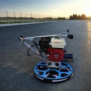 Formac - Llana Eléctrica de Empuje Manual de 24 Pulgadas GX160 a Gasolina para Acabado de Pisos de Concreto - Product Image 1