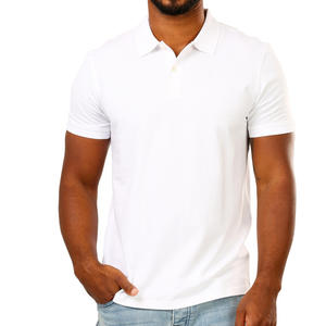 Casual 100% Qualité Garantie Couleurs Personnalisées Designs Logo Broderie Manches Courtes pour Polos Motif Solide Vente Saisonnière - Product Image 2