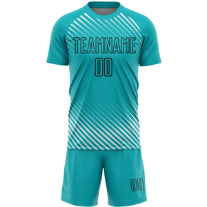 ชุดเสื้อฟุตบอลผ้าโพลีเอสเตอร์แบบซับลิเมชันชุดสำหรับผู้ใหญ่ทั้งชายและหญิงผ้าแห้งเร็วระบายอากาศได้ตามต้องการ - Product Image 2