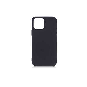 Coque de protection en silicone liquide noir premium pour iPhone 13 Pro LSR avec cordon - Protection de téléphone modèle 7 Plus - Product Image 1
