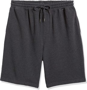 Custom Long French Terry Heavy Mens Training Athletic Unisex Fleece Cotton Shorts Blank Sweat Gym Shorts para hombres - Product Image 1