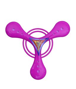 บูมเมอแรงพลาสติกกลับมาที่มีสีสันบูมเมอแรงสำหรับนักกีฬาของเล่นเกมกีฬาสำหรับผู้เริ่มต้น - Product Image 4