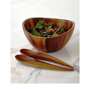 Juego de utensilios para ensalada de acacia, hechos en India, ecológicos, aptos para lavavajillas, para el hogar y la cocina. - Product Image 5