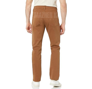 กางเกงยีนส์ผ้ายืดขายาวของผู้ชายกางเกงยีนส์แฟชั่นสตรีทแบบลำลองขนาดใหญ่พิเศษออกแบบได้ตามต้องการ - Product Image 4