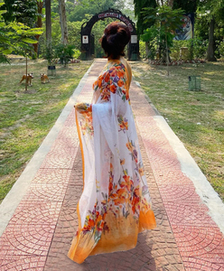 Venta al por mayor de Sari de seda único Kota Doriya para uso étnico Sari de boda disponible en color personalizado para la venta - Product Image 5