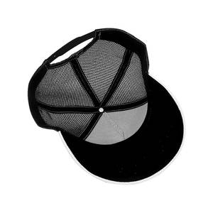 Gorras de camionero de malla de 5 paneles de alta calidad, diseño personalizado, logotipo bordado en 3D, venta al por mayor, sombreros de lona vaquera de terciopelo para hombres - Product Image 5