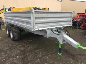 Remolques Volquete Agrícolas Usados de Calidad con Ejes y Neumáticos Nuevos para Tractor - Product Image 5