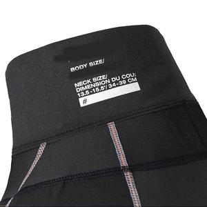 Camiseta de Compresión de Manga Larga con Protección para el Cuello de Hockey, 100% Poliéster, Transpirable, de Alta Calidad, Personalizada y al por Mayor de BETHERIVAL - Product Image 3