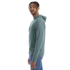 Sweat-shirt à capuche surdimensionné en coton et poly avec impression numérique pour hommes et femmes - Product Image 5