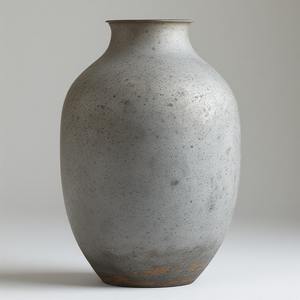 Vase en métal fait main rustique conçu avec une finition brillante, parfait pour l'affichage de fleurs saisonnières et le style décoratif de la maison de vacances - Product Image 3