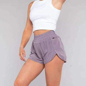 Shorts de sport respirants personnalisés pour la salle de sport, shorts de yoga à taille haute pour femmes, pour la course à pied - Product Image 4