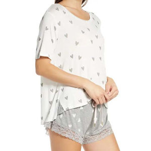 ชุดเซ็ตเสื้อผ้าผู้หญิงลำลองสองชิ้น ผ้าฝ้ายเนื้อนุ่ม ระบายอากาศดี เหมาะสำหรับฤดูร้อน แบบสั่งตัดได้ - Product Image 4