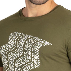 T-shirt de haute qualité en polyester/coton pour hommes, dernière conception personnalisée, T-shirts imprimés écologiques à manches courtes à séchage rapide - Product Image 5