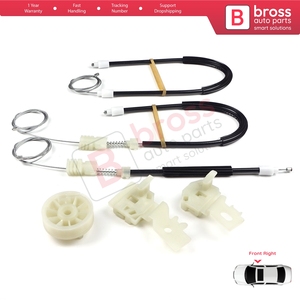 Kit de réparation de lève-vitre électrique avant droit BWR846 pour Primera P12 WP12 2001-2008 4/5 portes 80770AV601 - Product Image 3