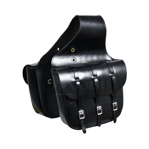 Bolsa de sillín de caballo de cuero con logotipo de diseño personalizado de la mejor calidad para montar a caballo, precio al por mayor, bolsa de sillín de caballo - Product Image 1