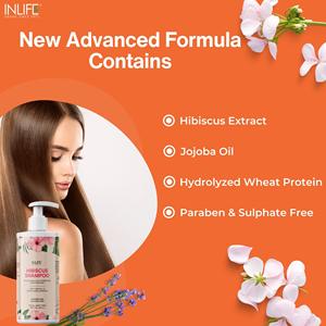Chất Lượng Cao Cấp Jojoba Dầu Lúa Mì Protein Truyền Hibiscus Dầu Gội Tự Nhiên Chăm Sóc Tóc Kem Cho Tất Cả Các Loại Tóc Bao Gồm Cả Dầu nhờn - Product Image 4
