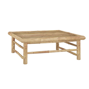 Artesanos vietnamitas al por mayor mesa de centro de bambú al aire libre muebles de exterior hechos a mano buen precio estilo rústico - Product Image 5