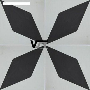 Azulejos decorativos de cemento encáustico de diseño moderno hechos a mano con superficie antideslizante para uso interior-Colores personalizables - Product Image 1