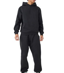 Vente chaude séchage rapide hommes survêtements tenue décontracté confortable décontracté ajustement lourd poids hommes porte porter survêtement - Product Image 4