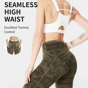 Dernière conception personnalisée imprimée en gros femmes Legging léger taille élastique femmes Legging - Product Image 2