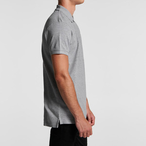 Polos en coton à col pour hommes de haute performance OEM, respirants, design de travail en soie avec motif imprimé - Product Image 2