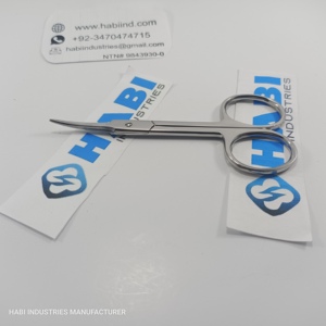 Custom Logo Fine Point Cuticle Shears <b>Nail</b> Beauty <b>Scissors</b> With Sharp Stainless Steel Curved Blade Cuticle <b>Nail</b> <b>Scissors</b> - Product Image 3