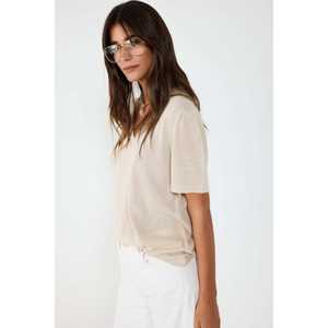 T-shirt à col en V scintillant - Product Image 4