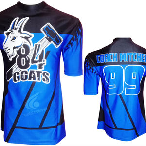 Camisa de compresión de Spandex de poliéster 100% de alta calidad Material duradero Calidad de sublimación superior Buen precio - Product Image 1